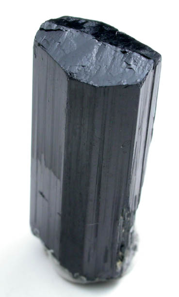 Arfvedsonite (rare terminated crystal) from Hurricane Mountain, east of Intervale, Carroll County, New Hampshire