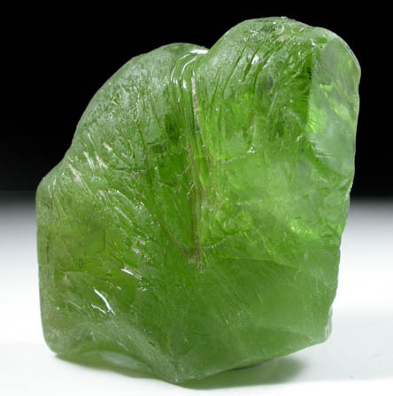 Forsterite var. Peridot (gem-grade crystal) from Suppat, Naran-Kagan Valley, Kohistan District, Khyber Pakhtunkhwa (North-West Frontier Province), Pakistan