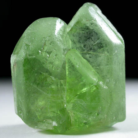 Forsterite var. Peridot with Ludwigite inclusions from Suppat, Naran-Kagan Valley, Kohistan District, Khyber Pakhtunkhwa (North-West Frontier Province), Pakistan