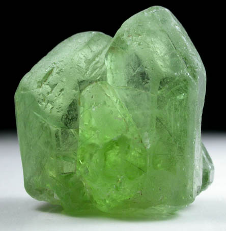 Forsterite var. Peridot with Ludwigite inclusions from Suppat, Naran-Kagan Valley, Kohistan District, Khyber Pakhtunkhwa (North-West Frontier Province), Pakistan