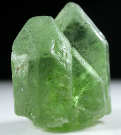 Forsterite var. Peridot with Ludwigite inclusions from Suppat, Naran-Kagan Valley, Kohistan District, Khyber Pakhtunkhwa (North-West Frontier Province), Pakistan