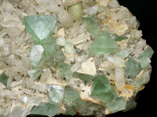 Fluorite and Quartz from William Wise Mine, Westmoreland, Cheshire County, New Hampshire