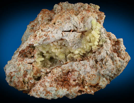 Cerussite var. Chrome-Cerussite from Kapi Mine, Dundas, Tasmania, Australia