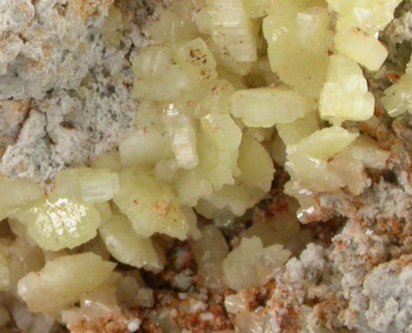Cerussite var. Chrome-Cerussite from Kapi Mine, Dundas, Tasmania, Australia
