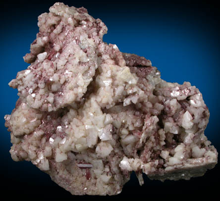 Cerussite on Dolomite molds after Calcite from Tsumeb Mine, Otavi-Bergland District, Oshikoto, Namibia