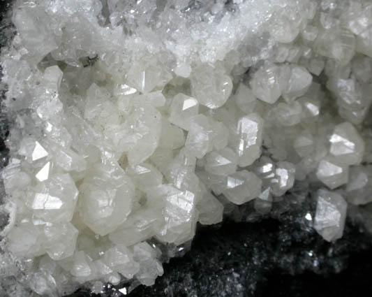 Cerussite with Galena from Tsumeb Mine, Otavi-Bergland District, Oshikoto, Namibia