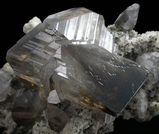 Cerussite (twinned crystals) from Tsumeb Mine, Otavi-Bergland District, Oshikoto, Namibia