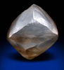 Diamond (6.68 carat brown complex crystal) from Mwadui, Shinyanga, Shinyanga