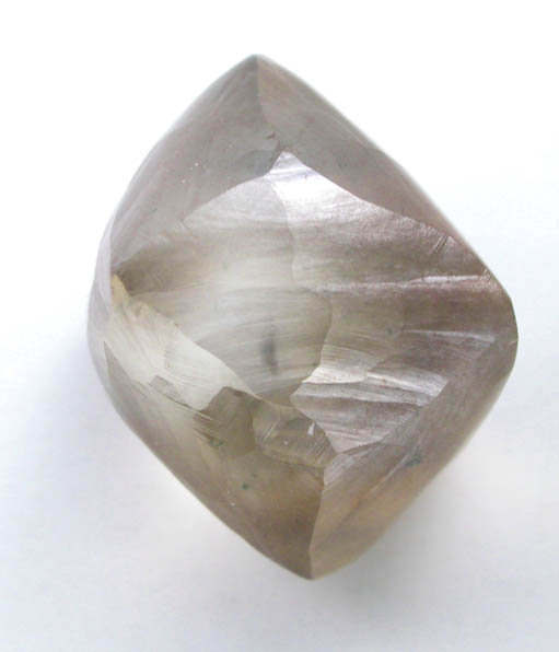Diamond (6.68 carat brown complex crystal) from Mwadui, Shinyanga, Shinyanga