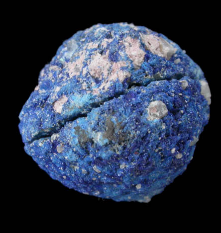 Azurite Nodule from Blue Ball Mine, 4.8 km south of Miami, Gila County, Arizona