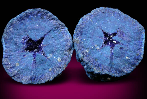 Azurite Nodule from Blue Ball Mine, 4.8 km south of Miami, Gila County, Arizona