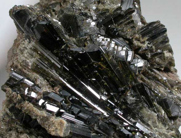 Epidote from Tormiq area, northwest of Skardu, Haramosh Mountains, Baltistan, Gilgit-Baltistan, Pakistan