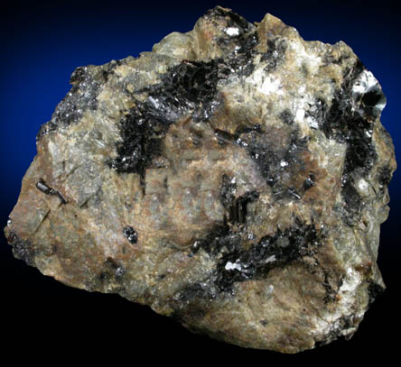Zirconolite var. Polymignite with Biotite from Stavern (Fredriksvrn), Larvik, Vestfold, Norway