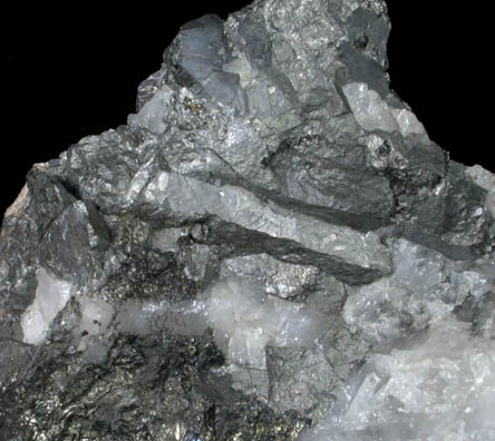 Stannite in Quartz from Cornwall, England