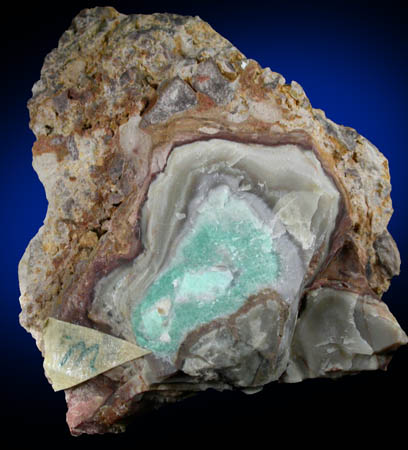 Variscite and Crandallite from Amatrice Hill, Tooele County, Utah