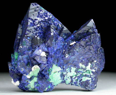 Azurite from Campbell Shaft, Bisbee, Warren District, Cochise County, Arizona