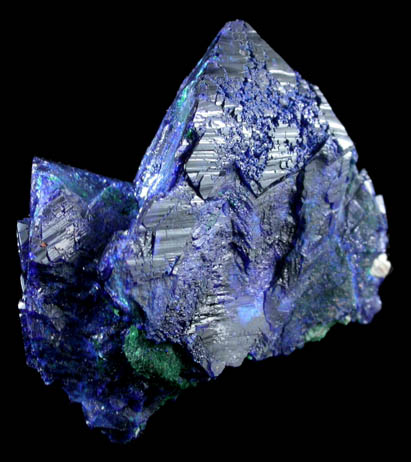 Azurite from Campbell Shaft, Bisbee, Warren District, Cochise County, Arizona