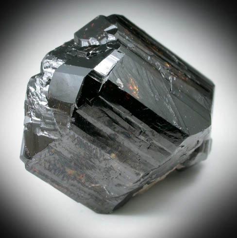 Cassiterite (twinned crystals) from Elsmore Hill, New South Wales, Australia