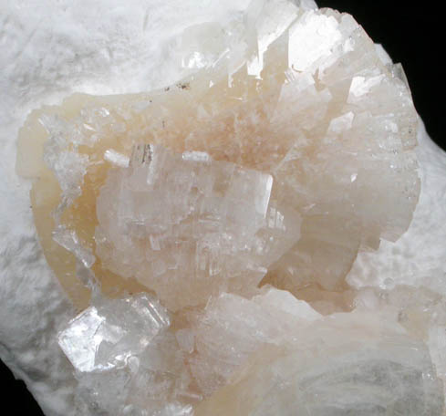 Heulandite on Mordenite from Aurangabad, Maharashtra, India