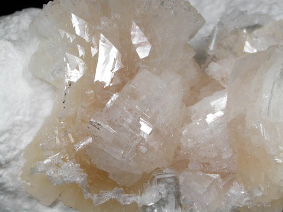 Heulandite on Mordenite from Aurangabad, Maharashtra, India