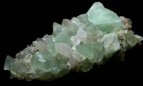 Fluorite and Milky Quartz from William Wise Mine, Westmoreland, Cheshire County, New Hampshire