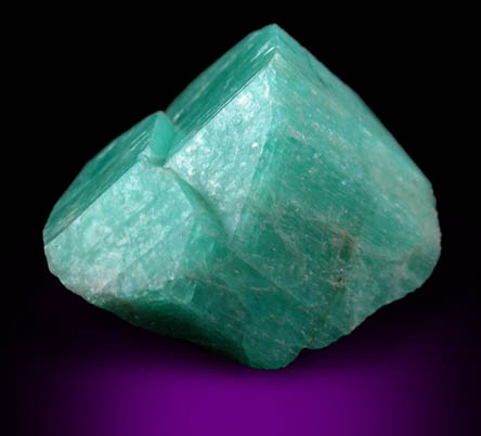 Microcline var. Amazonite from Pike's Peak Batholith, El Paso County, Colorado