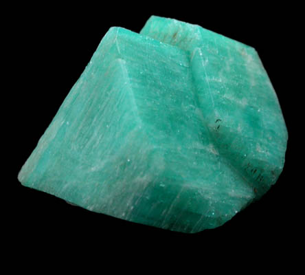 Microcline var. Amazonite from Pike's Peak Batholith, El Paso County, Colorado