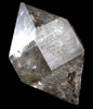 Quartz var. Herkimer Diamond from Fonda, Montgomery County, New York