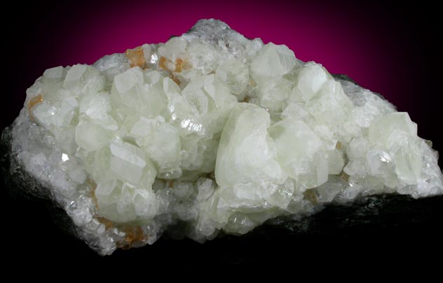 Datolite with Calcite from Prospect Park Quarry, Prospect Park, Passaic County, New Jersey