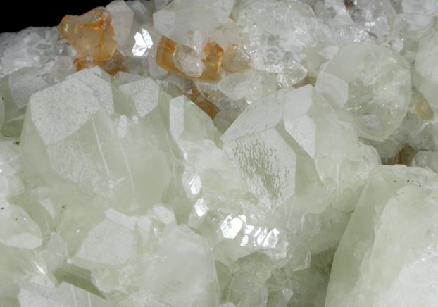 Datolite with Calcite from Prospect Park Quarry, Prospect Park, Passaic County, New Jersey