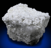 Laumontite on Hydroxyapophyllite-(K) (formerly apophyllite-(KOH)) from Virginia Trap Rock Quarry, Loudoun County, Virginia