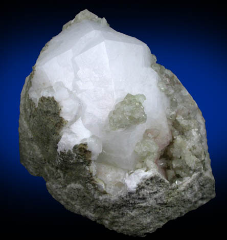 Analcime with Datolite from Upper New Street Quarry, Paterson, Passaic County, New Jersey
