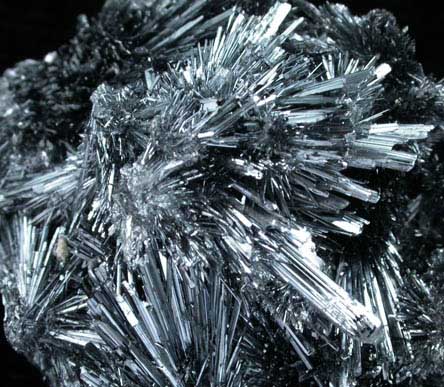 Stibnite from Herja Mine (Kisbanya), Baia Mare, Maramures, Romania