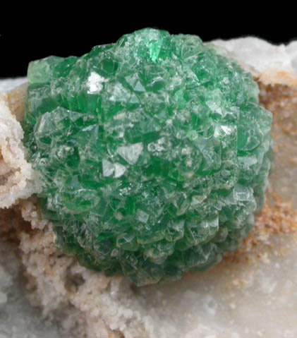 Variscite on Quartz from Itumbiara, Goias, Brazil