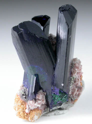 Azurite from Tsumeb Mine, Otavi-Bergland District, Oshikoto, Namibia