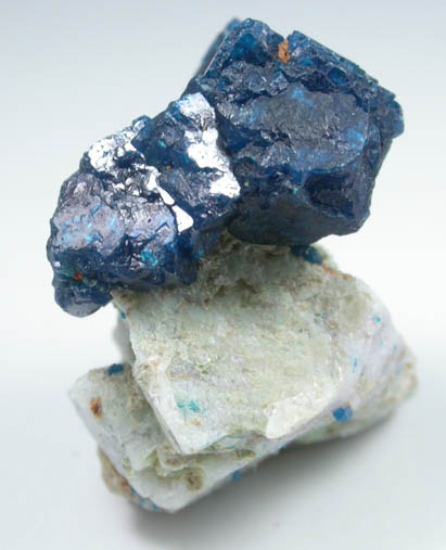 Boleite on matrix from Boleo District, near Santa Rosala, Baja California Sur, Mexico (Type Locality for Boleite)