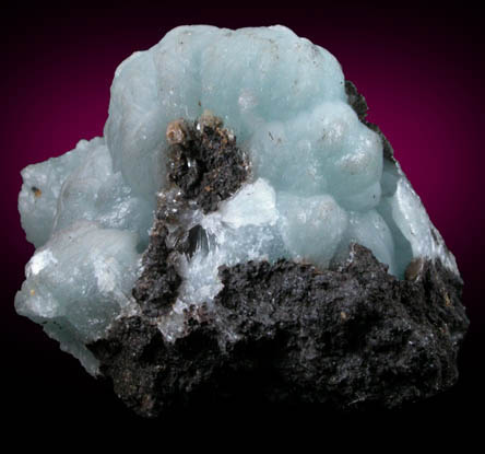 Hemimorphite from 79 Mine, Banner District, near Hayden, Gila County, Arizona