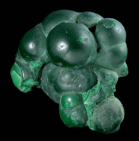 Malachite from Burra Burra, Mount Lofty Range, South Australia, Australia