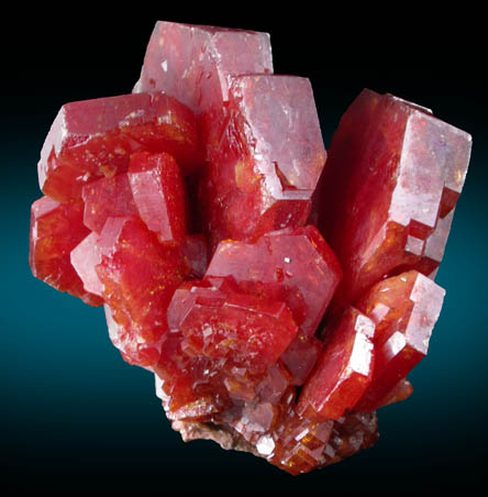 Vanadinite from Mibladen, Haute Moulouya Basin, Zeida-Aouli-Mibladen belt, Midelt Province, Morocco