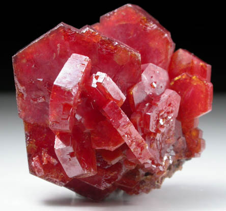 Vanadinite from Mibladen, Haute Moulouya Basin, Zeida-Aouli-Mibladen belt, Midelt Province, Morocco