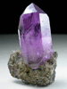 Quartz var. Amethyst from Tafelkop, Goboboseb Mountains, 27 km west of Brandberg Mountain, Erongo region, Namibia