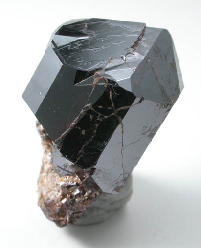 Rutile from Champion Mine, 6 km WSW of White Mountain Peak, White Mountains, Mono County, California