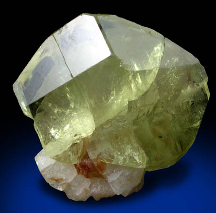 Brazilianite from Lavra do Corrego Frio, Linpolis, Divino das Laranjeras, Minas Gerais, Brazil (Type Locality for Brazilianite)