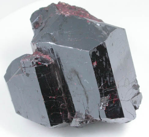 Rutile from Graves Mountain, 19.5 km east of Washington, Lincoln County, Georgia