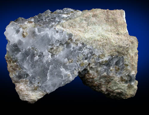 Grossular Garnet in Calcite from Crestmore Quarry, Crestmore, Riverside County, California