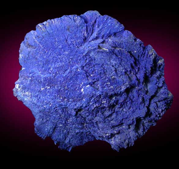 Azurite nodule from Malbunka Mine, Areyonga, Northern Territory, Australia