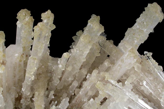 Calcite on Scolecite from Nashik District, Maharashtra, India