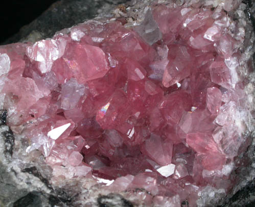 Rhodochrosite from Uchucchaqua Mine, Oyon Province, Lima Department, Peru