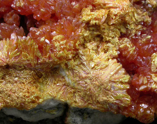 Orpiment from Mina Palomo, Castrovirreyna Province, Huancavelica Department, Peru