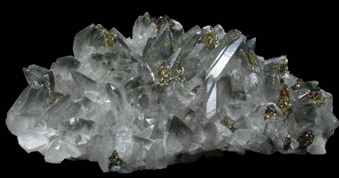 Calcite with Chalcopyrite from Edong Mining District, Daye, Hubei, China